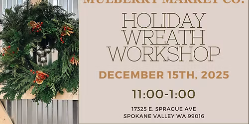 Holiday Wreath Making