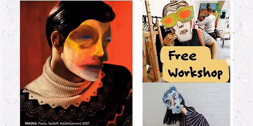 Masks & Rituals-- Collage and Mask Making Workshop by Federico Gallo