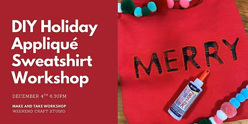 Holiday Reverse Appliqu\u00e9 Sweatshirts