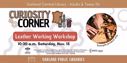 Leather Working Workshop