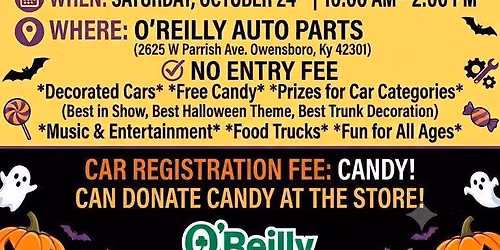 Trunk or Treat & Car show