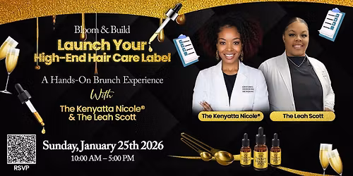 Bloom & Build Launch Your High-End Hair Care Brand