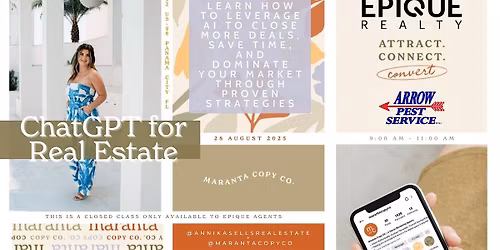 A Magic Lesson on ChatGPT Mastery for Epique Realty Agents