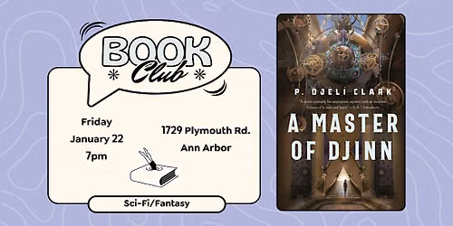 1\/22: Other Worlds - A Sci-fi\/Fantasy Book Club at Booksweet