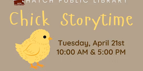 Chick Storytime