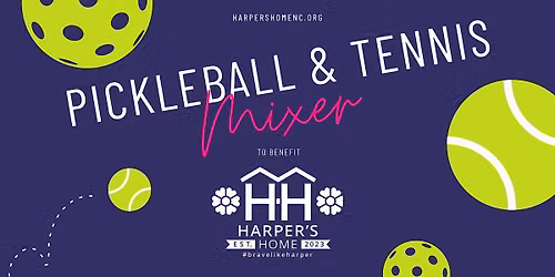 Harper's Home Pickleball & Tennis Mixer with Duke Men's Tennis
