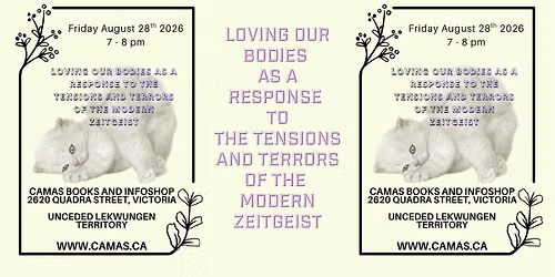 Loving our Bodies as a Response to the Tensions and Terrors of the Modern Zeitgeist 
