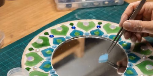 Mosaic Mandala Mirror Workshop - Houghton Memorial Hall