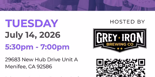 Evening Business Social - Grey iron Brewing Company