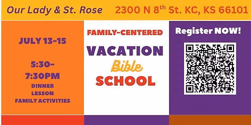 Vacation Bible School: Digging for Treasure!