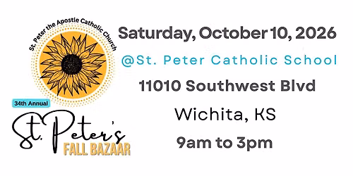 St. Peter Fall Bazaar 2026