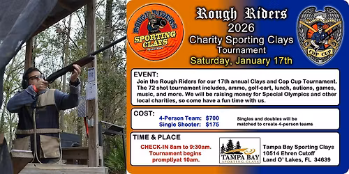 Rough Riders 2026 Sporting Clays Tournament