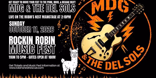 MDG & The Del Sols at the Rockin Robin Music Fest