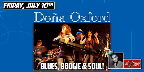DONA OXFORD - BLUES, BOOGIE and SOUL Moose Debut with DJ SAILOR MIKE