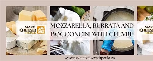 Mozzarella, Burrata and Bocconcini with Chevre
