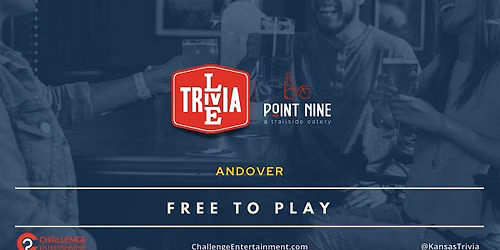 Weekly Live Trivia Nights at Point Nine Trailside Eatery - Andover