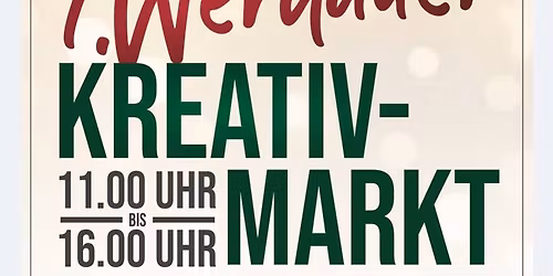 1. Werdauer kreativer Adventsmarkt \ud83c\udf84