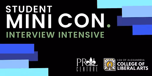 PRAL Student Mini Conference: Interview Intensive