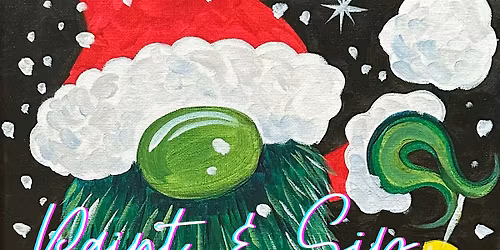 Grinch Gnome Paint Party