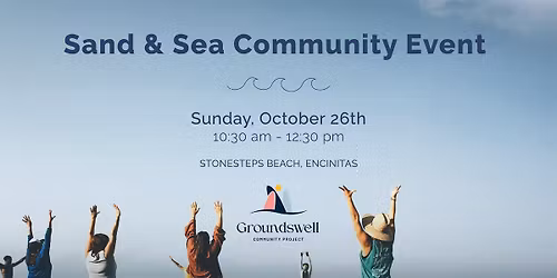Sand & Sea Community Event: Groundswell Community Project
