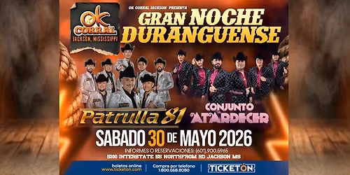 PATRULLA 81 & CONJUNTO ATARDECER