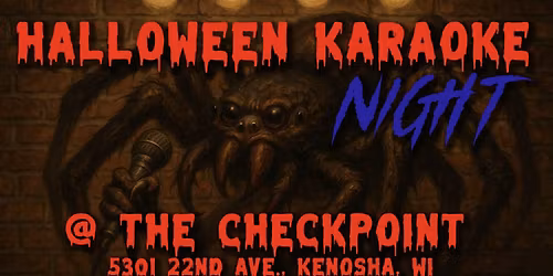 HALLOWEEN KARAOKE NIGHT AT THE CHECKPOINT