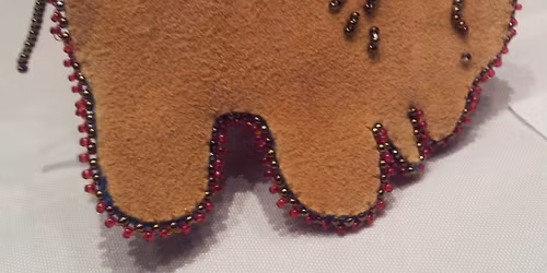 Buffalo Pound Pouch with Kokum Margaret Cardinal Nov 8