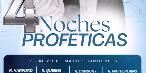 4 NOCHES PROF\u00c9TICAS \ud83d\ude4c\ud83d\ude4f