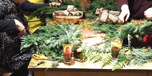 Christmas Wreath Workshop  at the Duke of Wellington, Durham