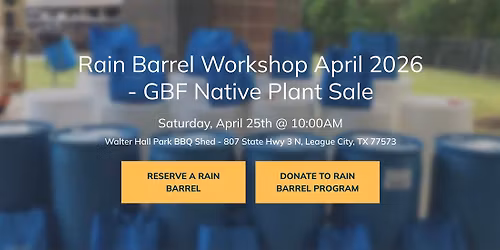 April 2026 Rain Barrel Workshop