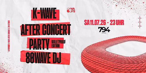 SA 11.07 | K-WAVE Munich: After Concert Party @ 794 Studio