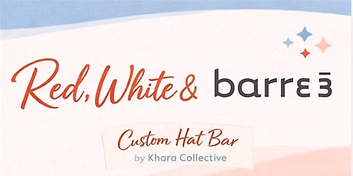 Red, White, & barre3