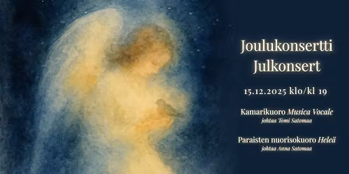 Joulukonsertti Paraisten kirkossa - Julkonsert i Pargas kyrka
