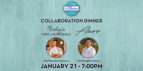 Collaboration Dinner at Evelyn's with Michelin-Starred Auro