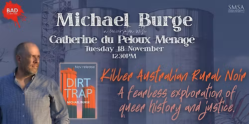 Michael Burge in conversation with Catherine du Peloux Menag\u00e9