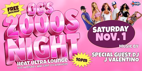 I LOVE 2000s PARTY @ HEAT ULTRA LOUNGE OC