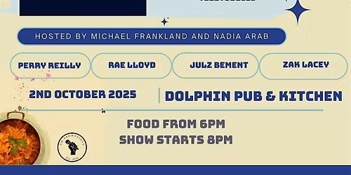 Comedy and Curry Night at The Dolphin pub and kitchen