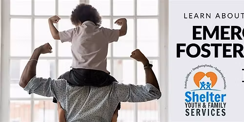 Become an Emergency Foster Parent with Shelter Youth & Family Services