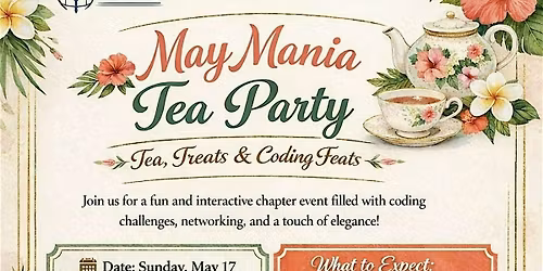 May Mania Tea Party