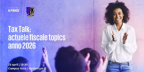 KPMG x VRG Gent Tax workshop