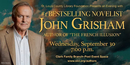 Author Event - John Grisham, "The French Illusion"