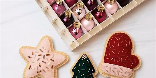 Felt Ornament Embroidery Workshop with Mola Embroidery