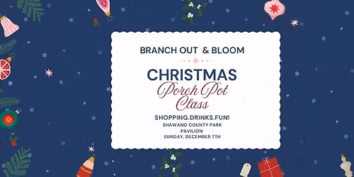 \ud83c\udf3f Branch Out & Bloom: A Make-Your-Own Porch Pot Party!