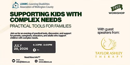 Supporting Kids with Complex Needs - Practical Tools for Families