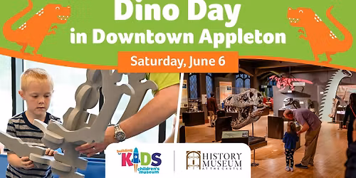 Dino Day in Downtown Appleton