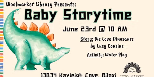 Baby Storytime: We Love Dinosaurs