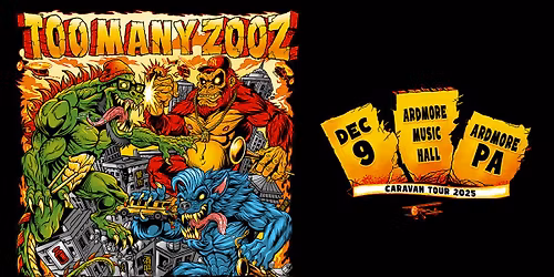 Too Many Zooz at Ardmore Music Hall 12\/9