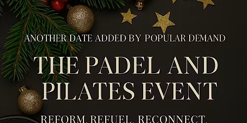 Christmas padel and Pilates event