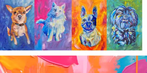 Portsmouth Paint \u2018n\u2019 Sip - \u201cPaint Your Pet\u201d