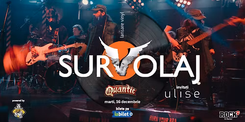 Survolaj - Lansare de Vinil: Str\u0103zi B\u00e2ntuite de Noapte